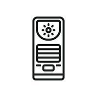 Air conditioner icon design templates simple and modern vector