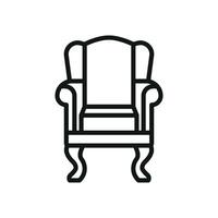 Wing chair icon design templates simple and modern vector