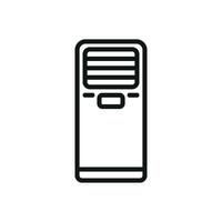 Air conditioner icon design templates simple and modern vector