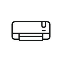 Air conditioner icon design templates simple and modern vector