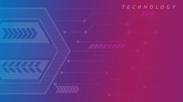 Abstract technology background. suitable for wallpaper and backdrop vector