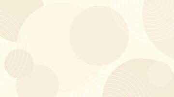 pastel color geometric abstract background. circle element design for banner template, poster, greeting card. vector