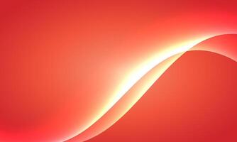 Light glowing effect on red background. vector