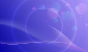 Abstract blue background with circles. smooth blue line. vector