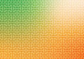 Geometric yellow gradient line pattern wallpaper background vector