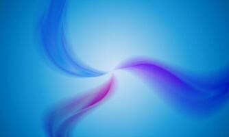 Smooth vibrant gradient blue background. Blurred color wave. vector