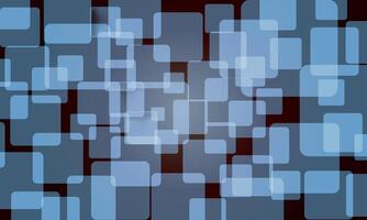 Abstract transparent square with dark background. bright soft glass. vector