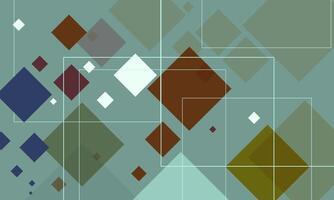 Creative abstract design decorated background. squares color geometric. vector