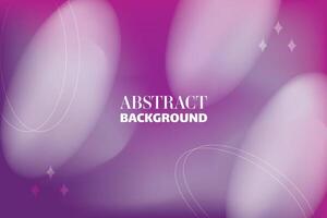Abstract gradient purple ellipses and shapes background. illustration vector
