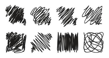 Sketch texture scribble collection. Hand drawn line pen hatching, doodle chalk sketchy clip art, freehand scribble line texture. vector