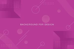 Purple shape 3d ,line and circle shape abstract background vector