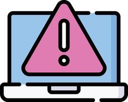error illustration design vector