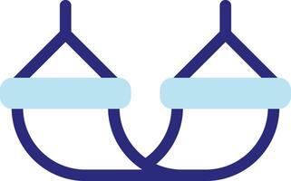 hammock illustration design vector