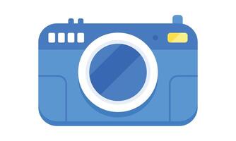 Camera photographic device isolated icon vector