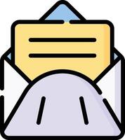 mail illustration design vector