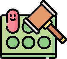 mole game illustration design vector
