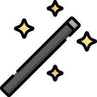 magic wand illustration design vector