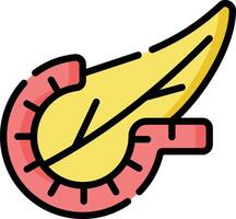 pancreas illustration design vector
