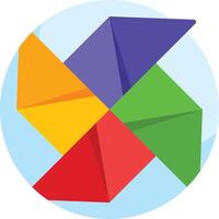 pinwheel illustration design vector