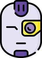 robot illustration design vector