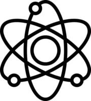 atom illustration design vector