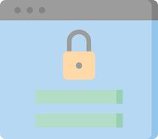 log in illustration design vector