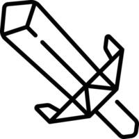 sword illustration design vector