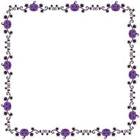 100 Hand drawn halloween frame template design vector