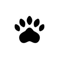 animal track solid icon design good for web or mobile app vector
