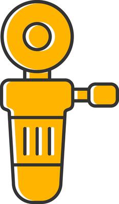 Polisher Line Filled Slip Icon