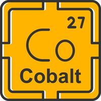 Cobalt Line Filled Slip Icon vector