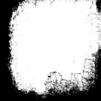 Grunge border texture background. Abstract frame overlay. Dirty and damaged backdrop. vector