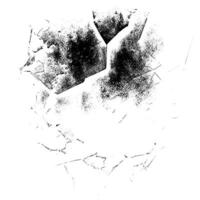 Rustic grunge texture with grain and stains. Abstract noise background. Weathered surface. vector