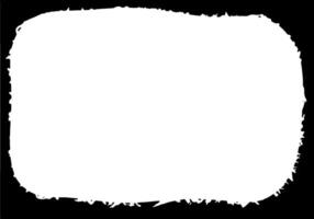Grunge border texture background. Abstract frame overlay. Dirty and damaged backdrop. vector