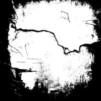 Grunge border texture background. Abstract frame overlay. Dirty and damaged backdrop. vector