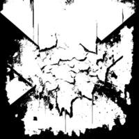 Rustic grunge texture with grain and stains. Abstract noise background. Weathered surface. vector