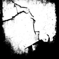 Grunge border texture background. Abstract frame overlay. Dirty and damaged backdrop. vector