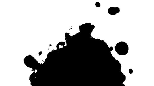 Rustic splash texture. Abstract background. Weathered surface and shape. Dirty and damaged backdrop. vector