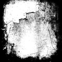 Grunge border texture background. Abstract frame overlay. Dirty and damaged backdrop. vector