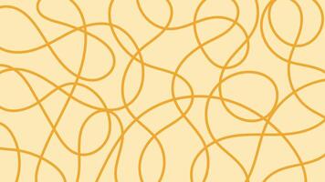 Abstract Yellow Swirl Background vector