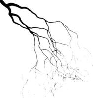Rustic cracked texture with many cracks and scratches. Abstract background. Broken and damaged surface. vector