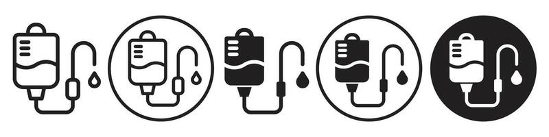 Infusion Icon set collection for web vector