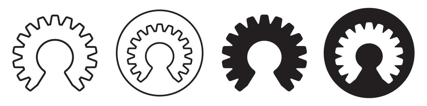 Open Source Icon set collection for web vector