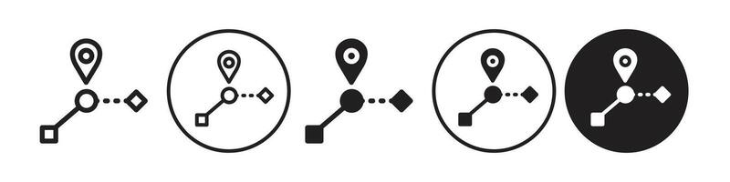 halfway icon set collection for web vector
