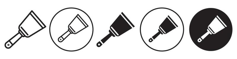 Scraper Icon set collection for web vector