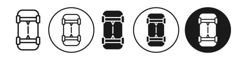 Skateboarding icon set collection for web vector