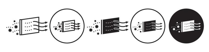 Filtraion Icon set collection for web vector
