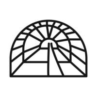 Tunnel mining industry set collection for web vector