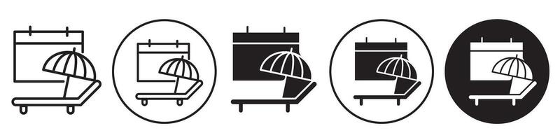 Holiday Icon set collection for web vector