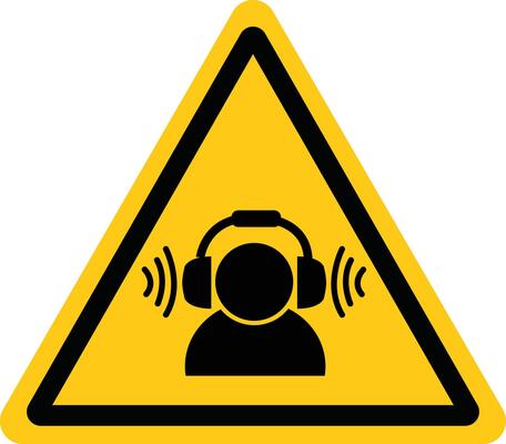 Noise Hazard Vector Art, Icons, and Graphics for Free Download